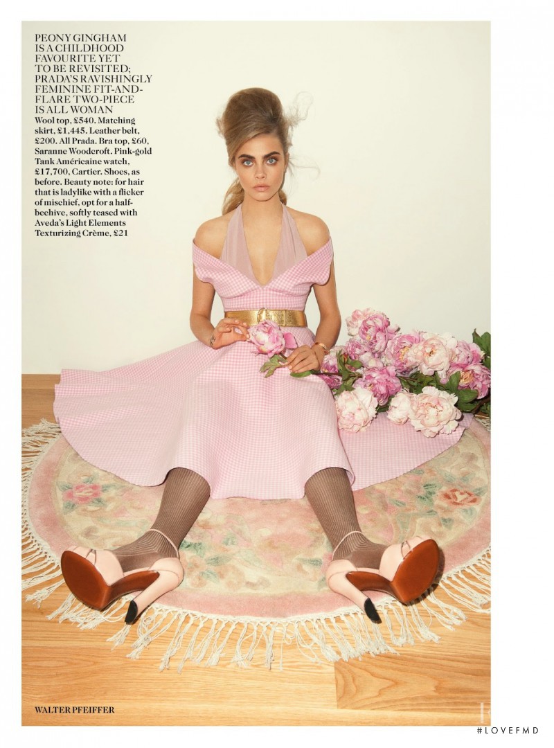 Cara Delevingne featured in Pink Lady, September 2013