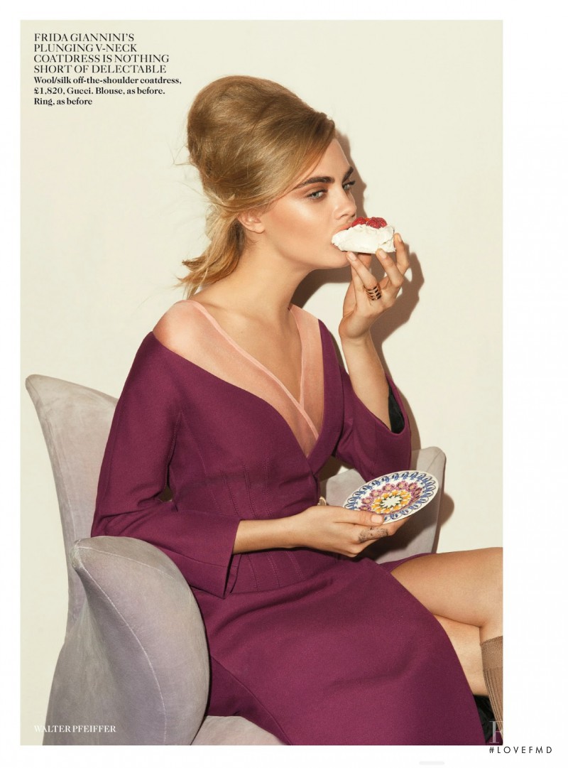 Cara Delevingne featured in Pink Lady, September 2013