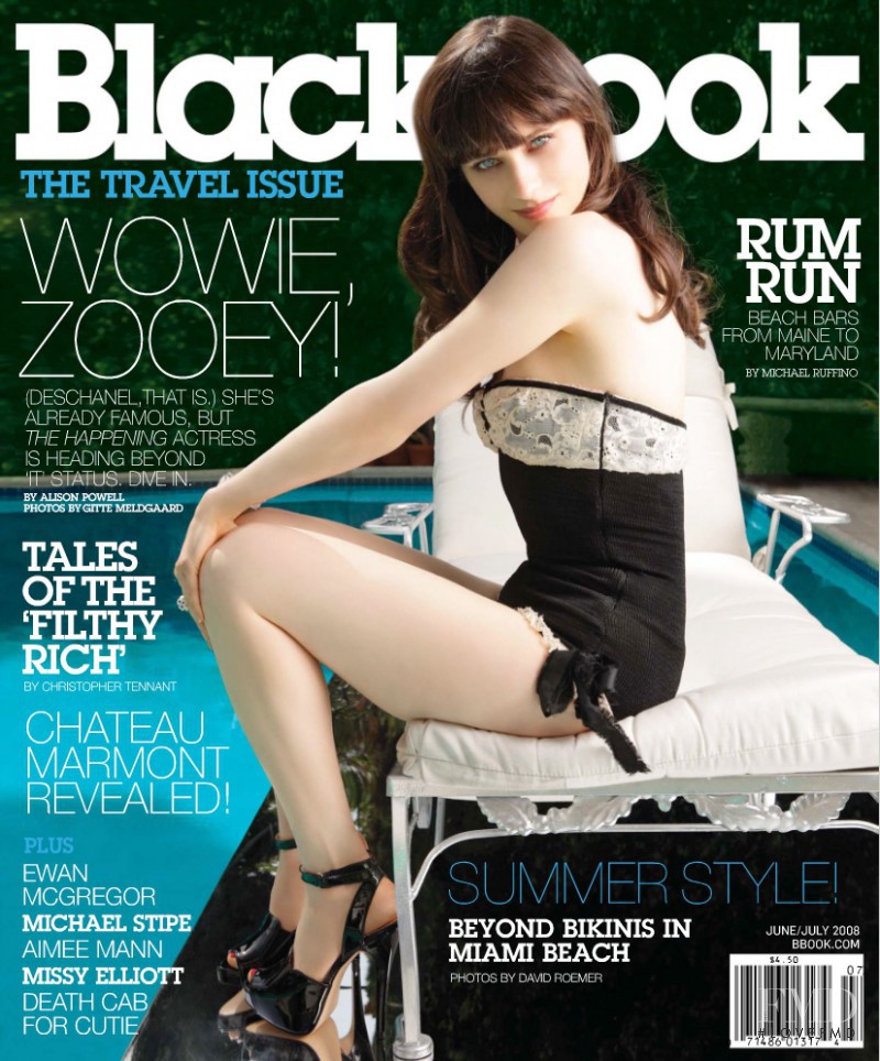  featured on the BlackBook Magazine cover from June 2008