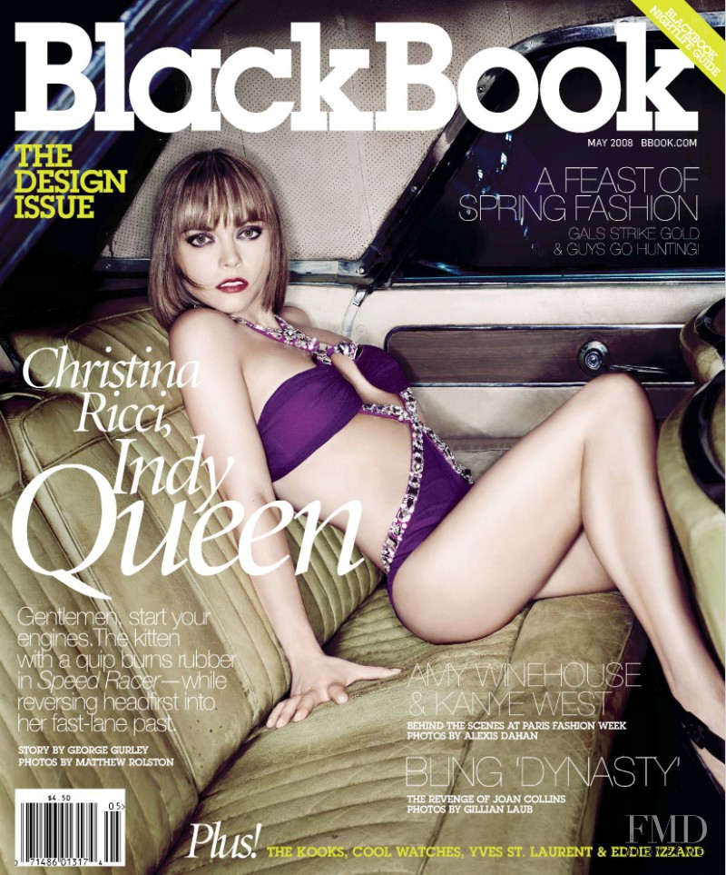  featured on the BlackBook Magazine cover from May 2008