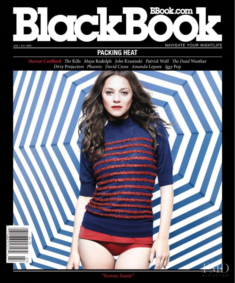  featured on the BlackBook Magazine cover from June 2009