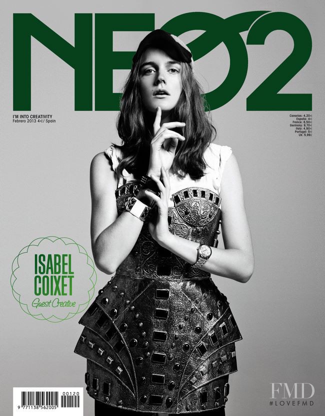 Laura McCone featured on the Neo2 cover from February 2013