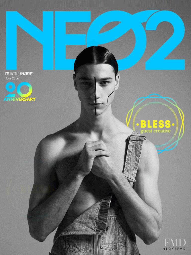 Harvey James featured on the Neo2 cover from June 2014