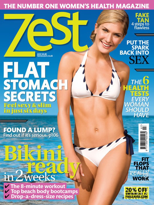  featured on the Zest cover from July 2010