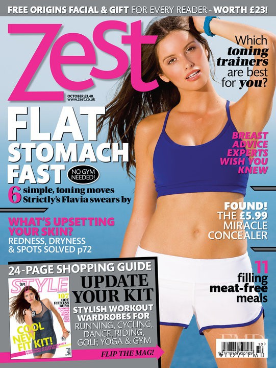  featured on the Zest cover from October 2010