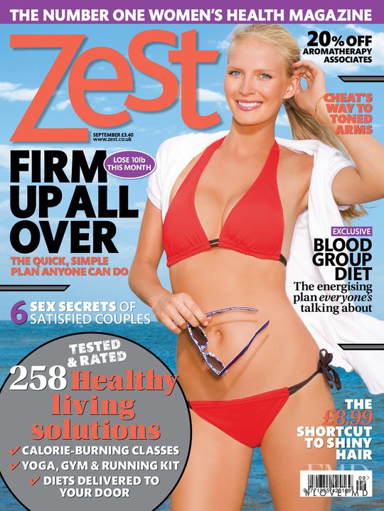  featured on the Zest cover from September 2010