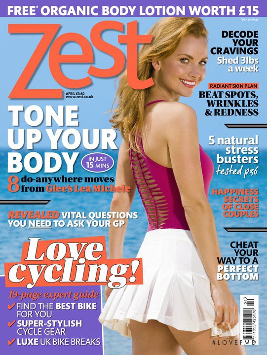  featured on the Zest cover from April 2011