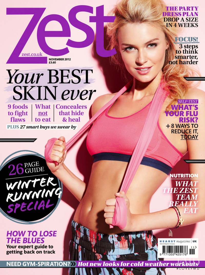 Georgia featured on the Zest cover from November 2012