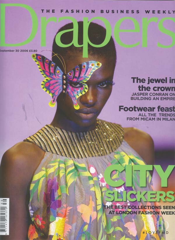  featured on the Drapers cover from September 2006