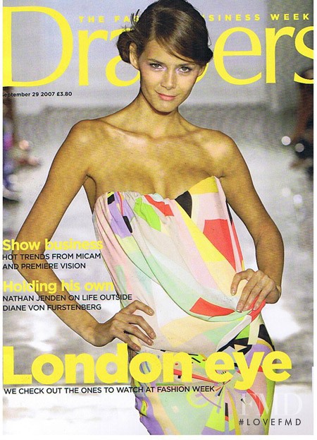  featured on the Drapers cover from September 2007
