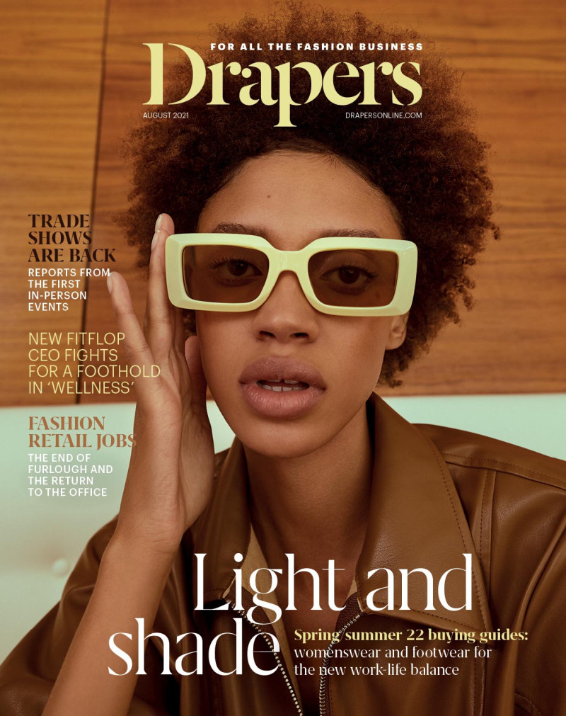  featured on the Drapers cover from August 2021