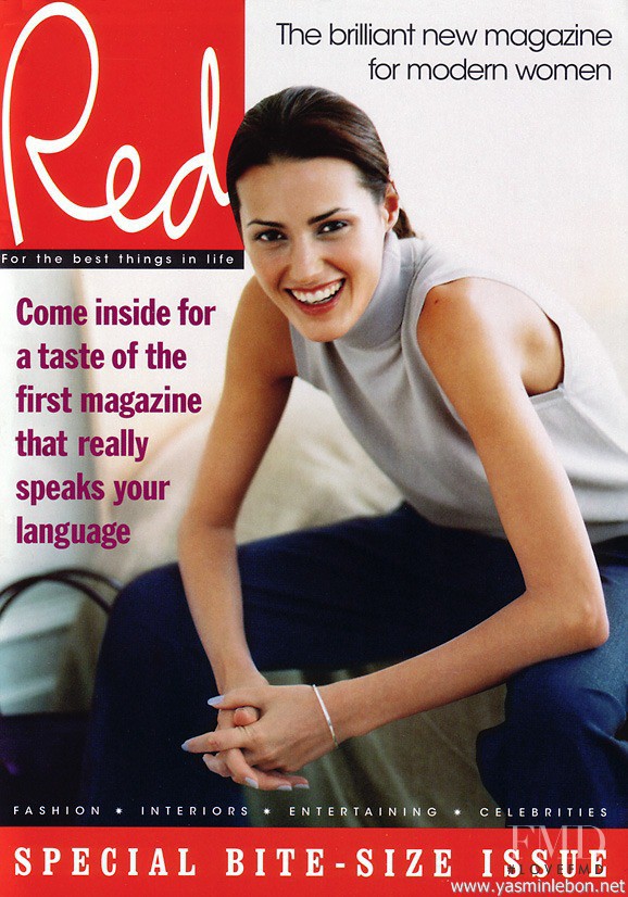 Yasmin Le Bon featured on the Red cover from January 1998