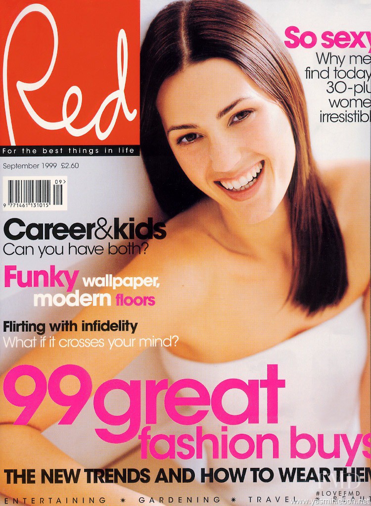 Yasmin Le Bon featured on the Red cover from September 1999