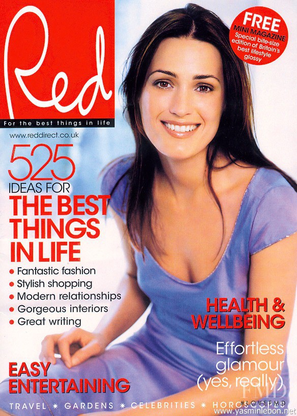 Yasmin Le Bon featured on the Red cover from June 2001