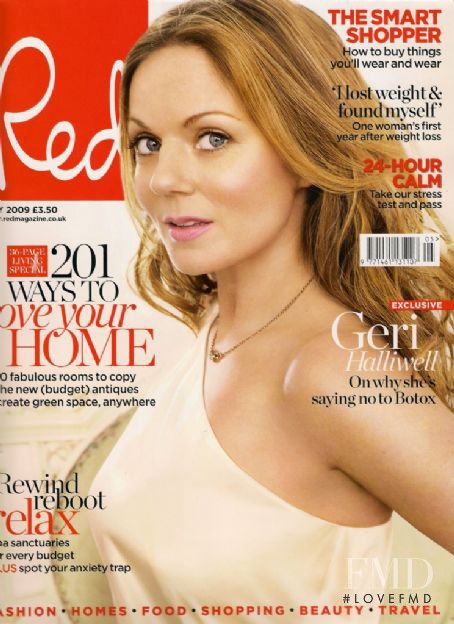 Geri Heliwell featured on the Red cover from May 2009