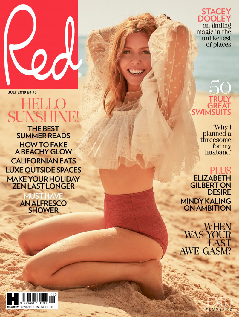 Stacey Dooley featured on the Red cover from July 2019
