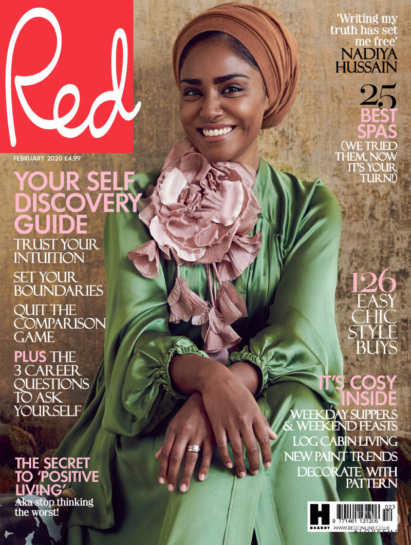 Nadiya Hussain featured on the Red cover from February 2020