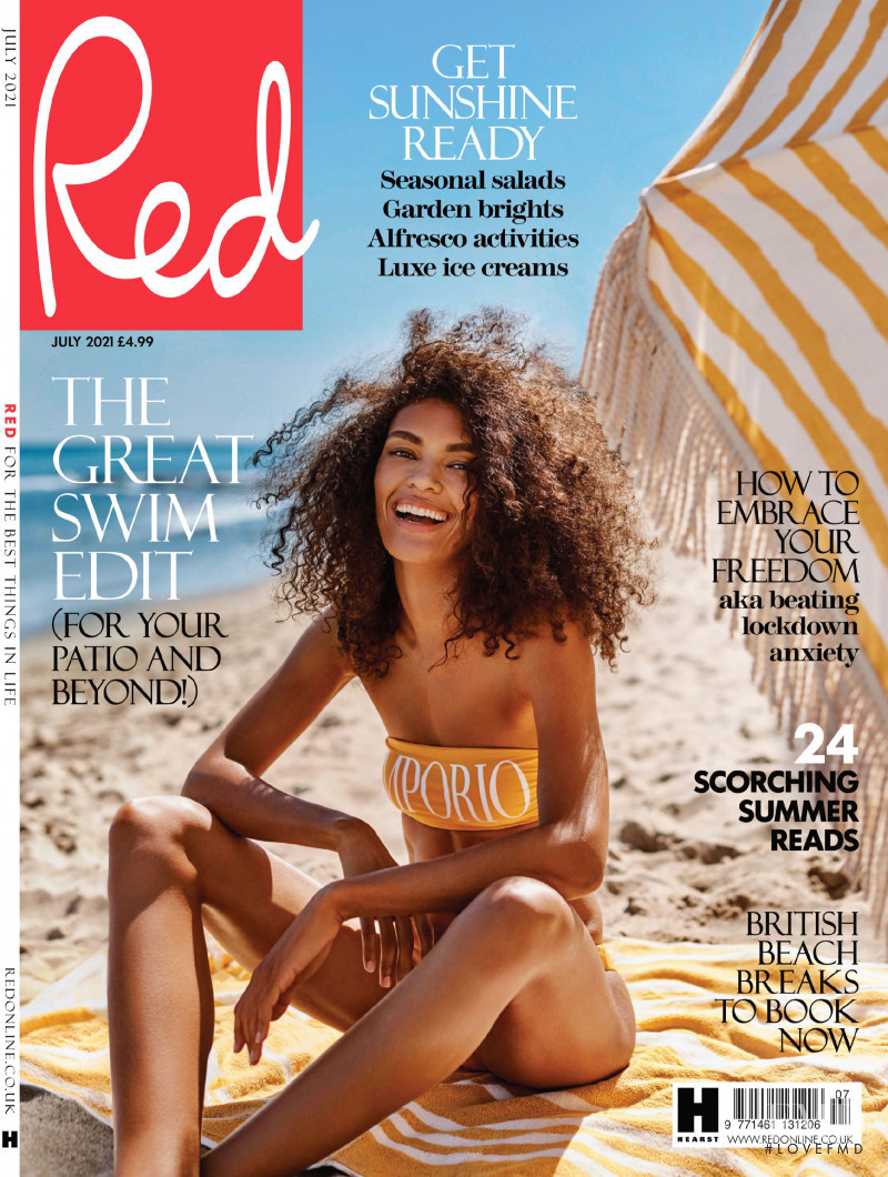 Vanessa Ouma featured on the Red cover from July 2021