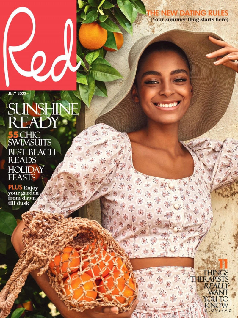 Alécia Morais featured on the Red cover from July 2022