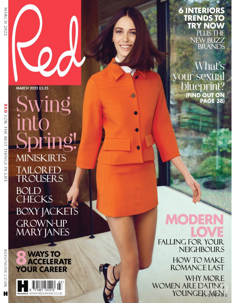  featured on the Red cover from March 2022