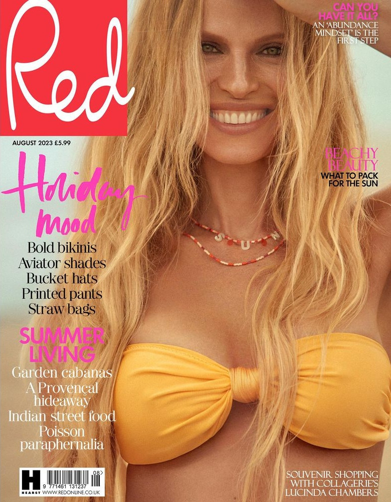 Rachel Roberts featured on the Red cover from August 2023