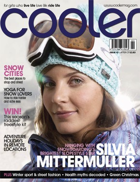 Silvia Mittermuller featured on the cooler cover from December 2007