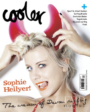 Sophie Hellyer featured on the cooler cover from April 2008