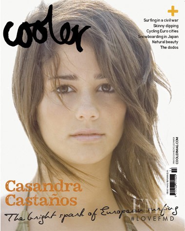 Casandra Castanos featured on the cooler cover from August 2008