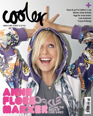 Anne Flore Marxer featured on the cooler cover from October 2008