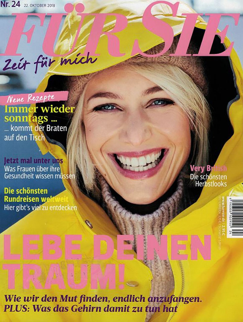  featured on the Für Sie cover from October 2018