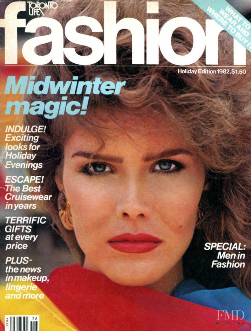 Paula Turnbull featured on the Fashion cover from June 1982