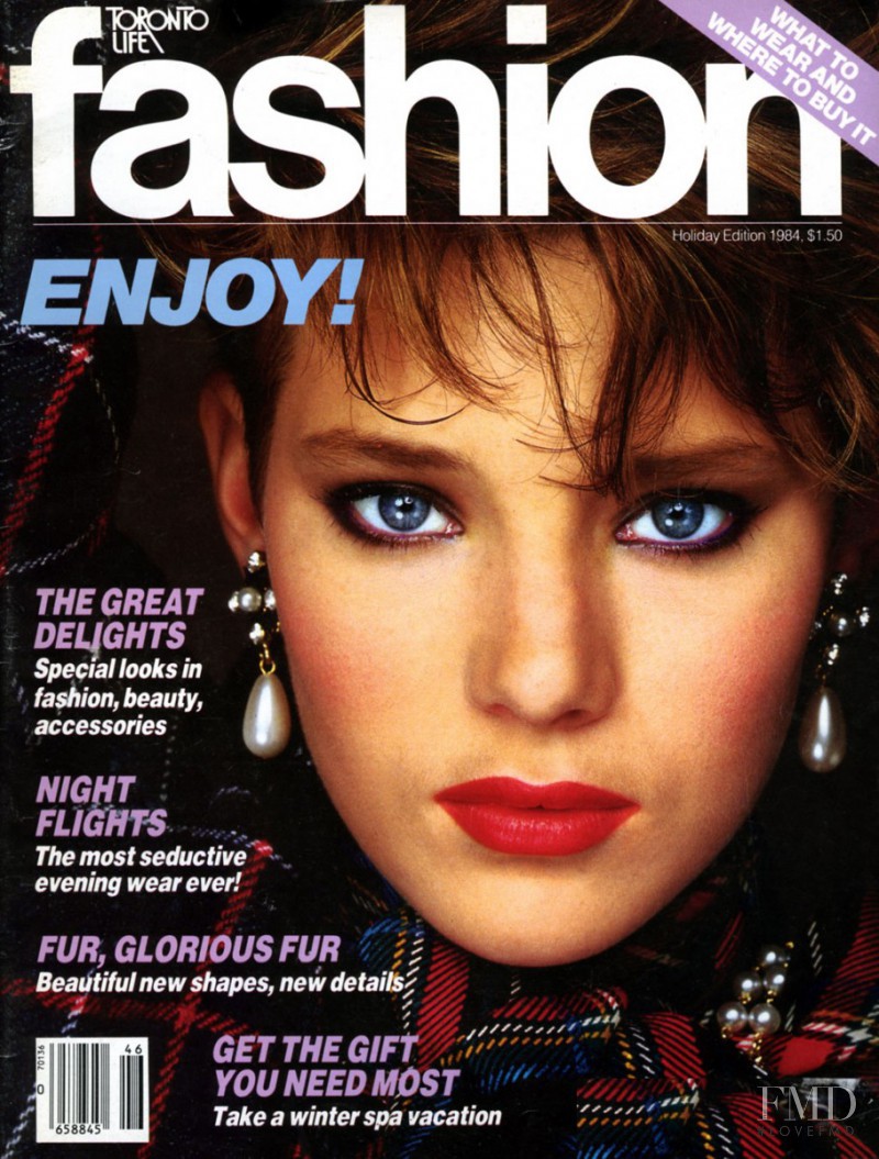 Anji Featherstone featured on the Fashion cover from June 1984