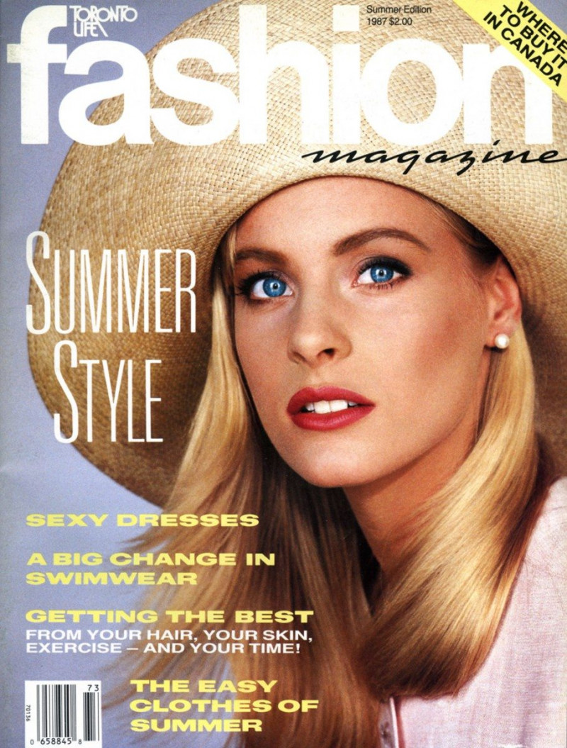 Stephanie Kommer featured on the Fashion cover from June 1987