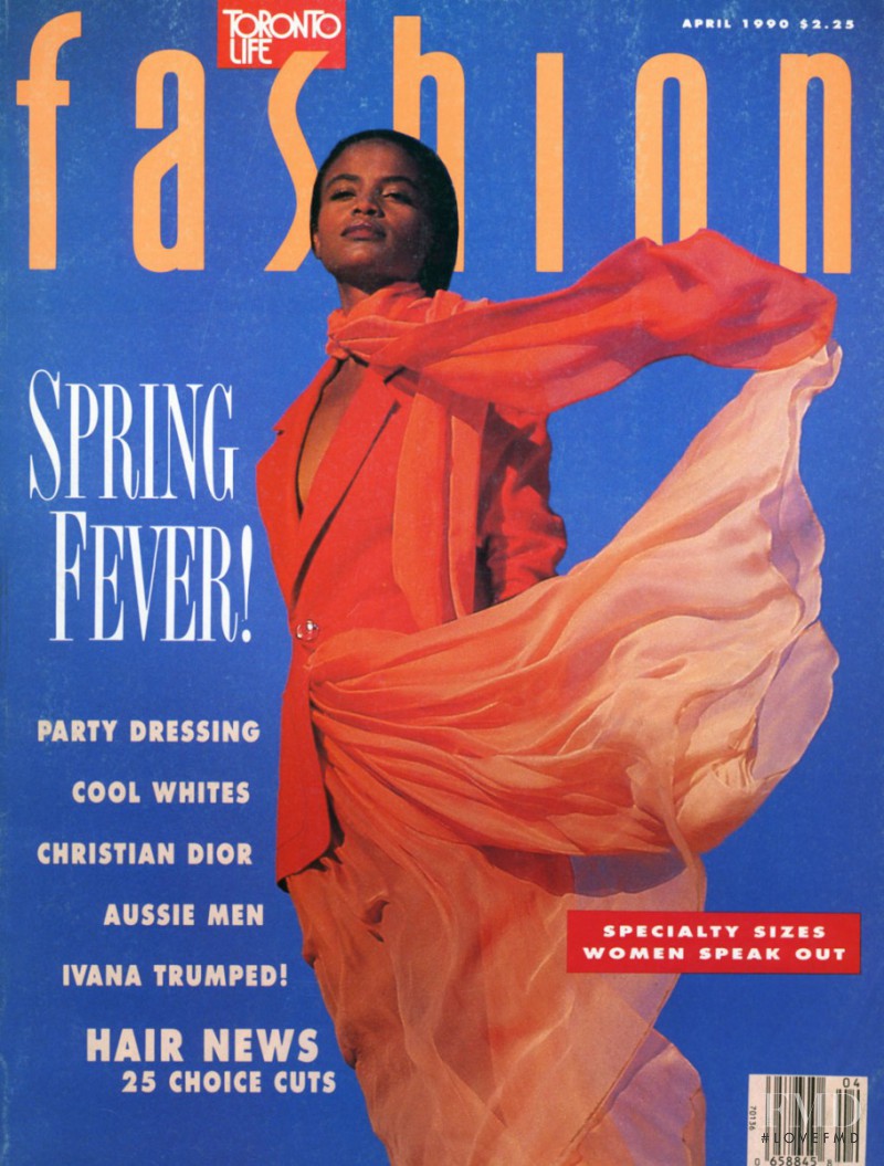 Charmaine Bernard featured on the Fashion cover from April 1990