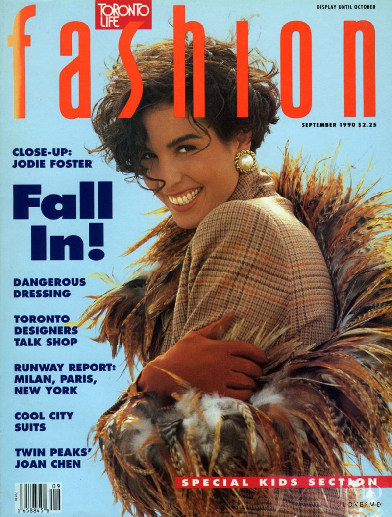Cara Peloso featured on the Fashion cover from September 1990