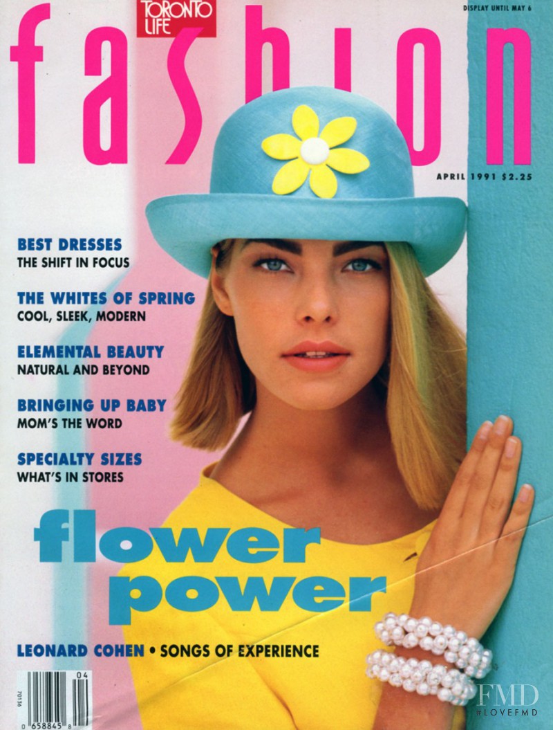 Danelle Scott featured on the Fashion cover from April 1991