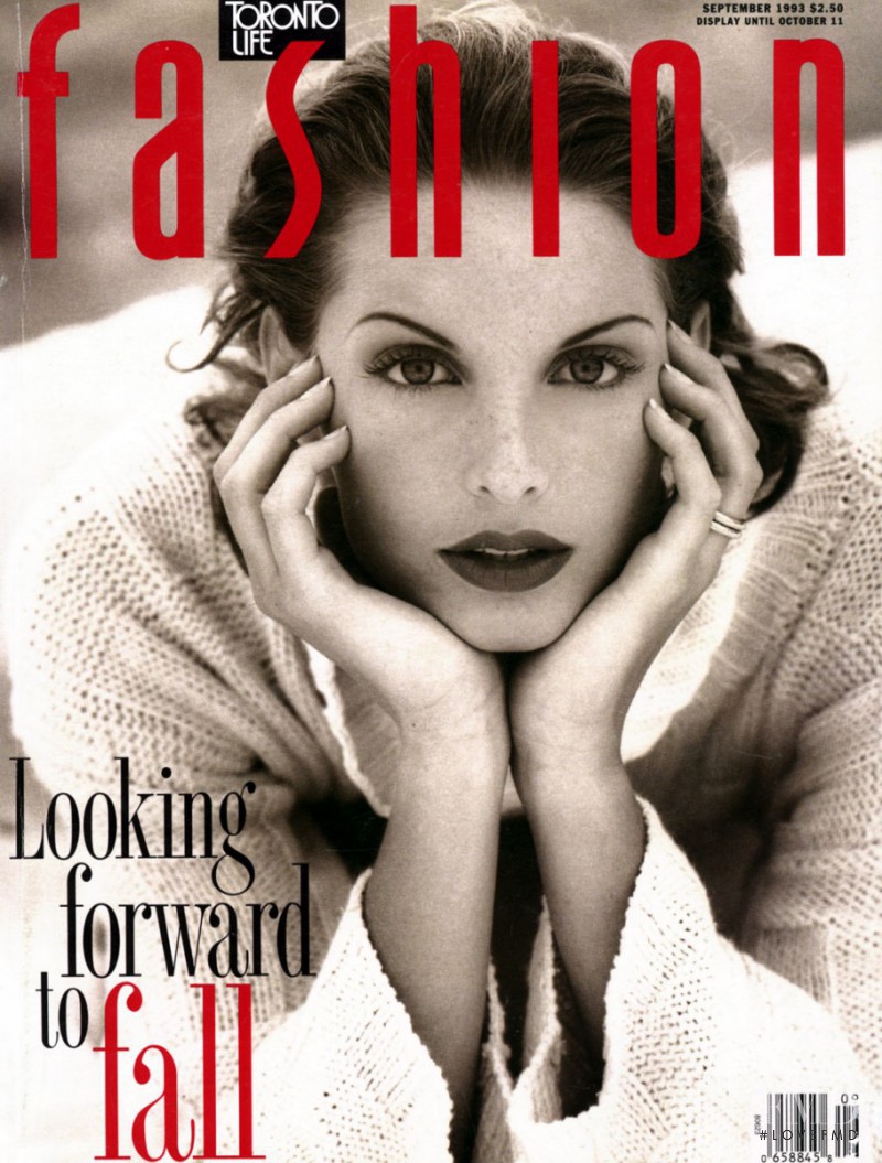 Mella McLaren featured on the Fashion cover from September 1993