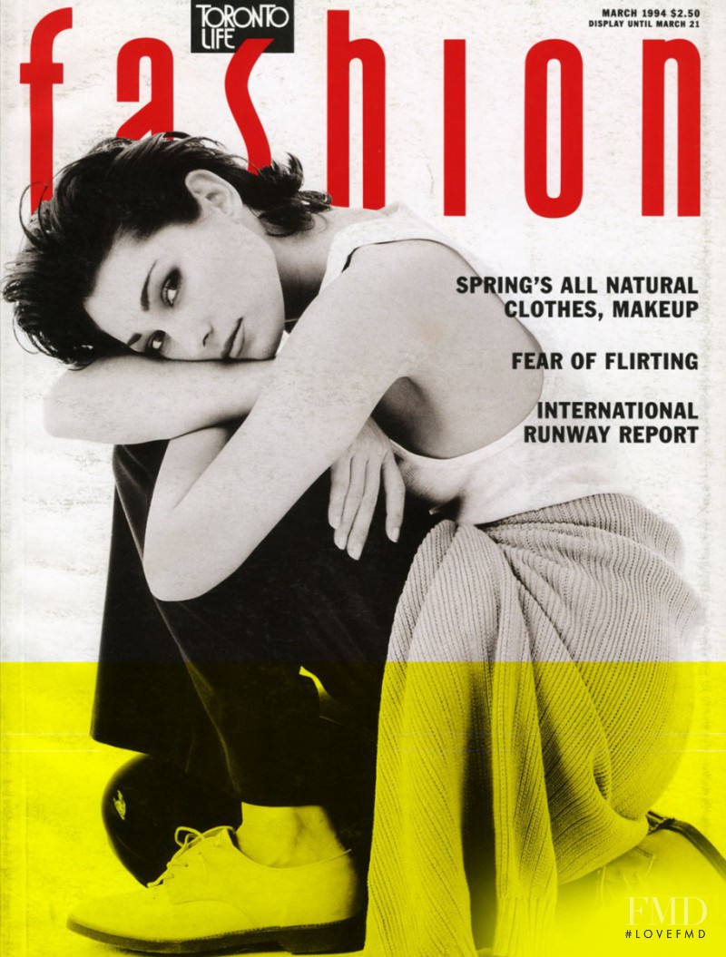 Dara featured on the Fashion cover from March 1994