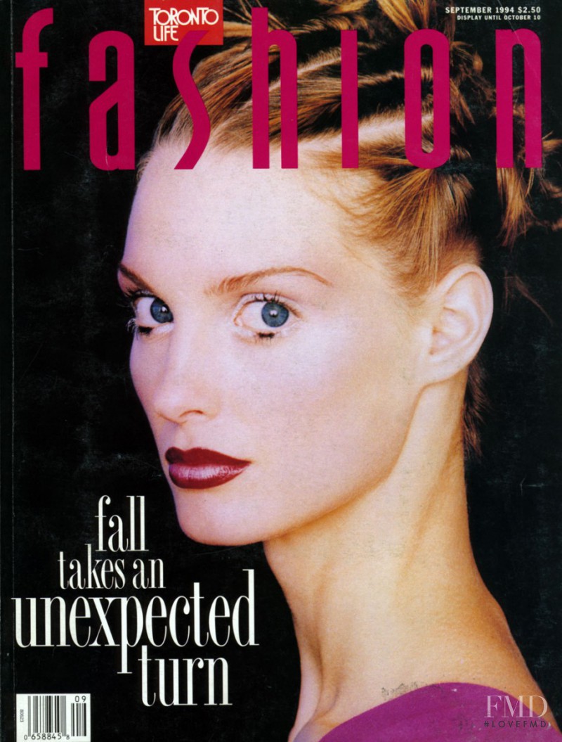 Mella McLaren featured on the Fashion cover from September 1994