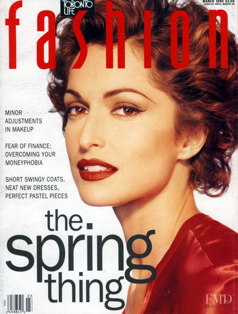 Narda Singh featured on the Fashion cover from March 1995