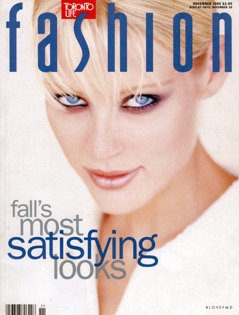 Jill Jacobi featured on the Fashion cover from November 1995