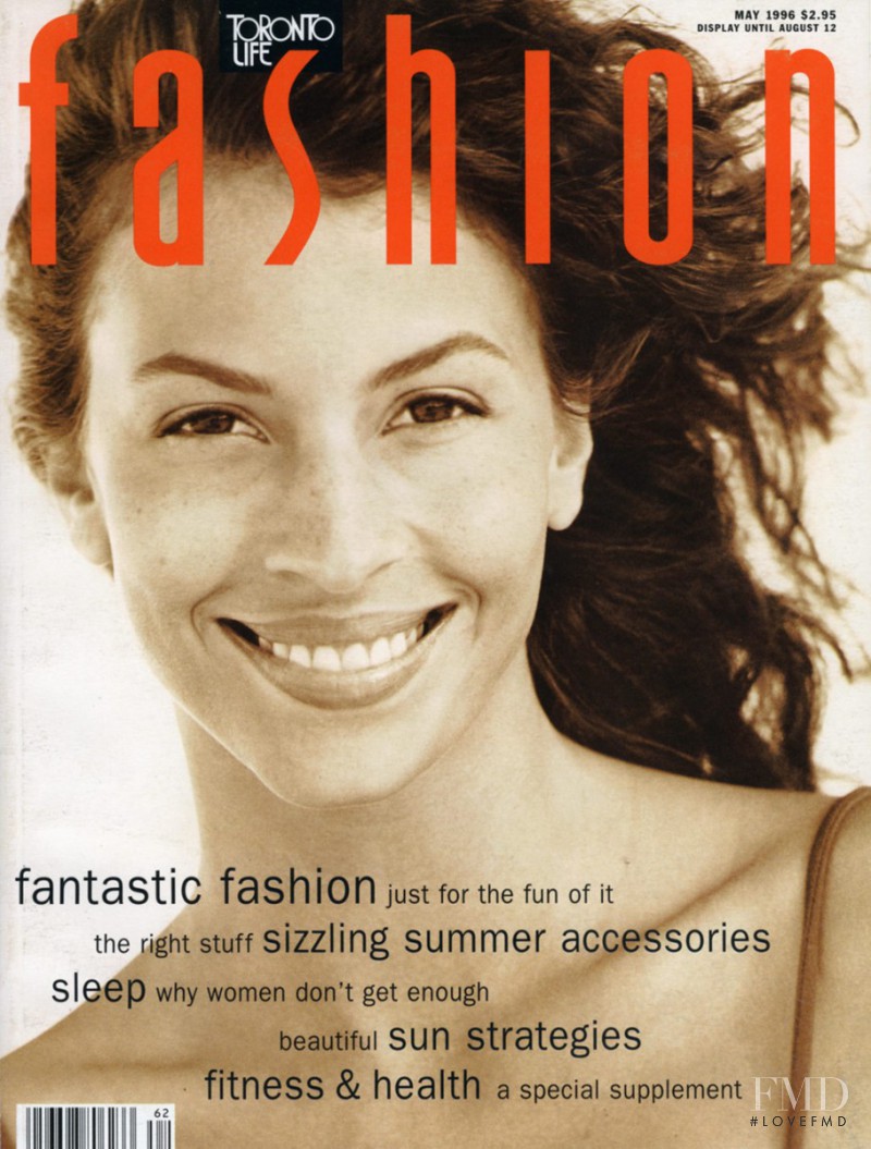 Jennie Pickens featured on the Fashion cover from May 1996