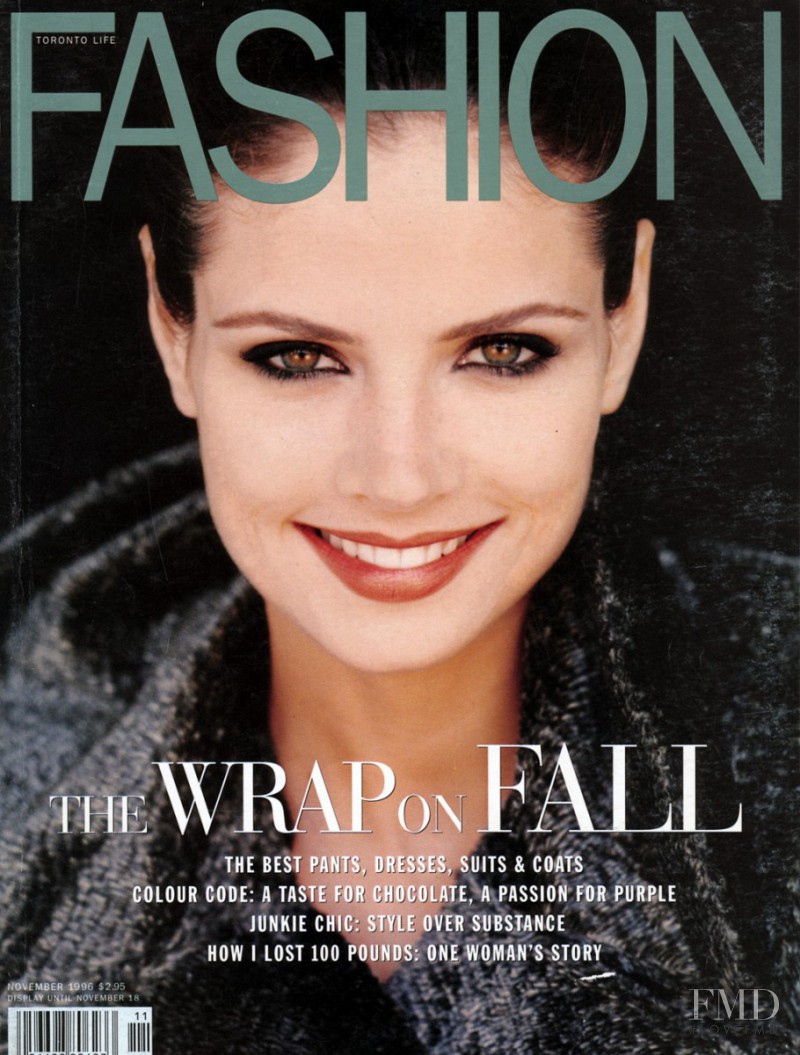 Jenny Mac featured on the Fashion cover from November 1996