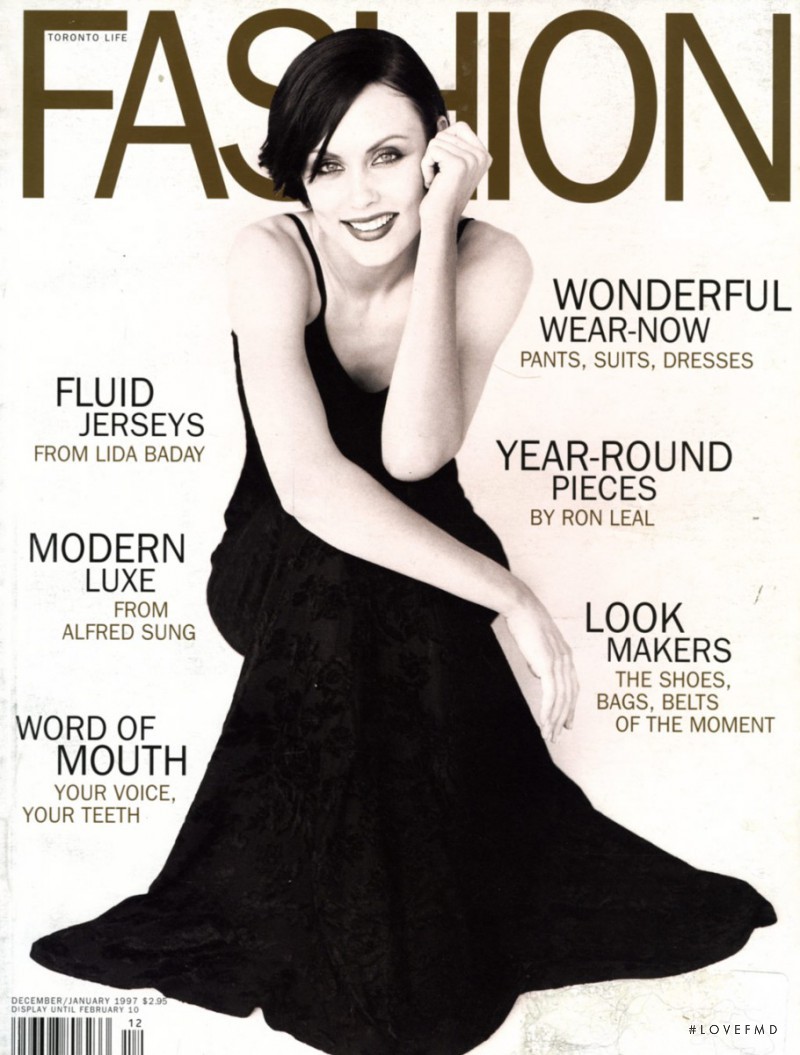 Nicole French featured on the Fashion cover from January 1997