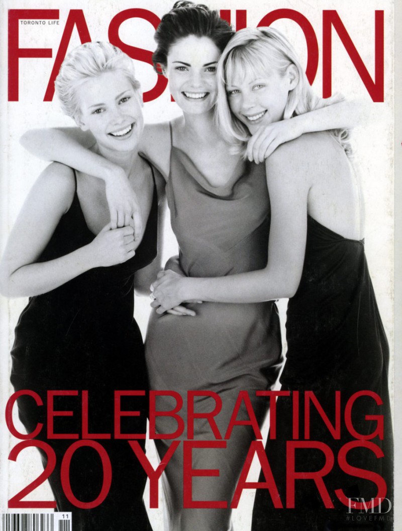 Emma Booth, Tarina Young featured on the Fashion cover from November 1997
