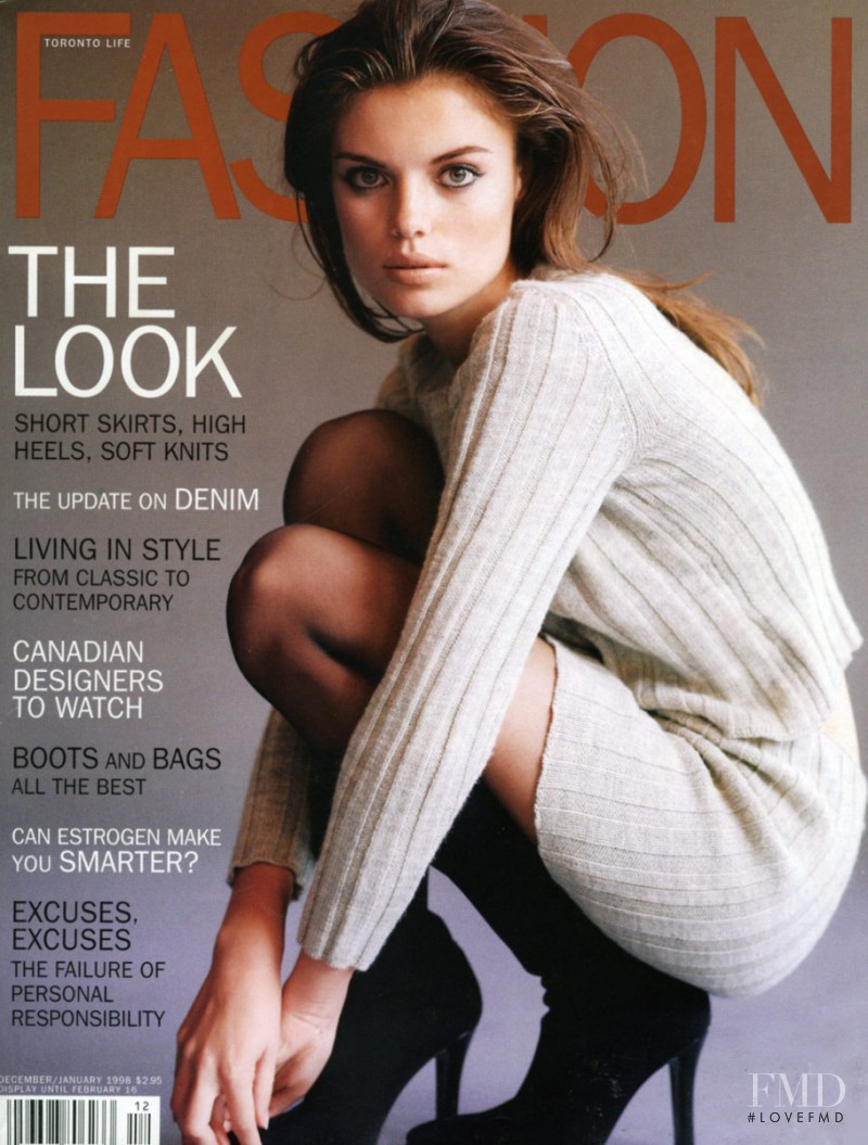 Andie featured on the Fashion cover from January 1998