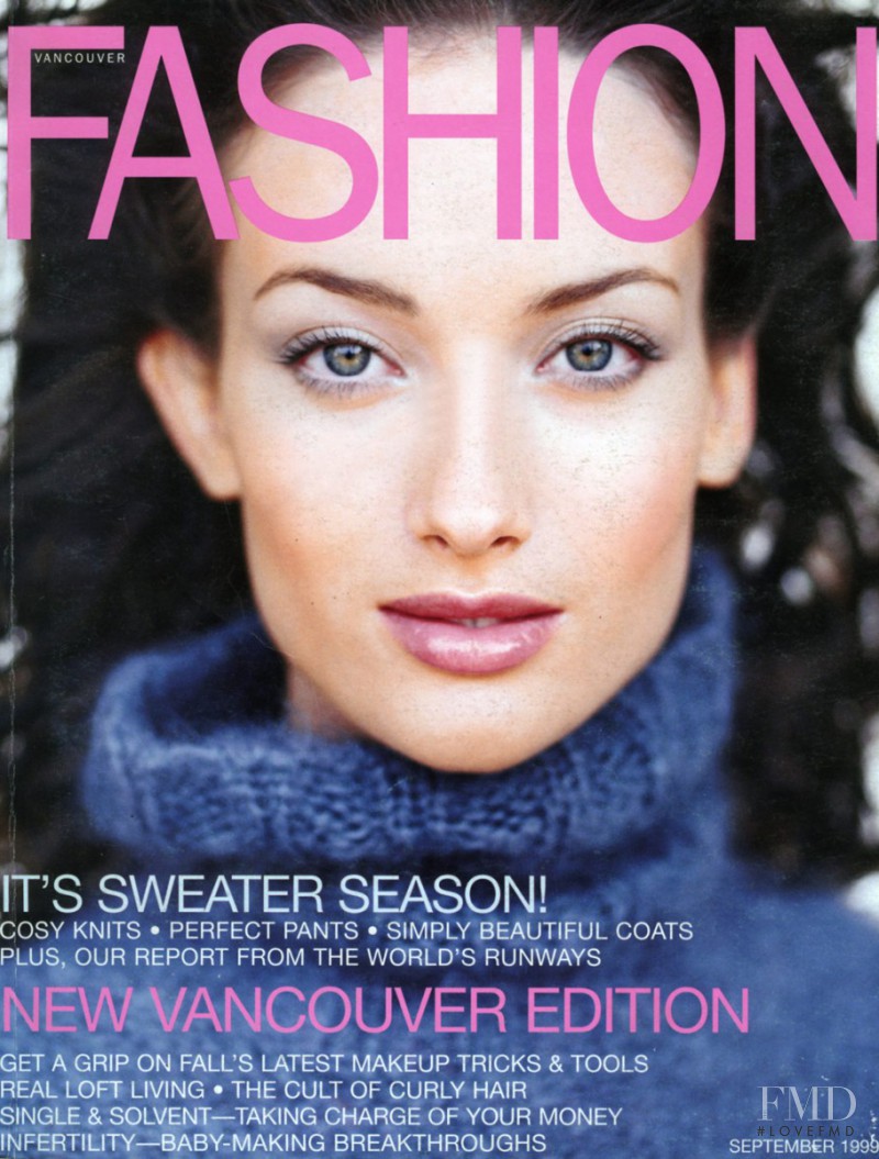 Mary Edwards featured on the Fashion cover from September 1999
