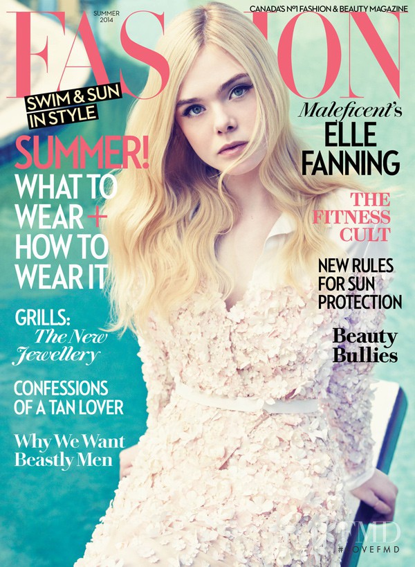 Elle Fanning  featured on the Fashion cover from June 2014