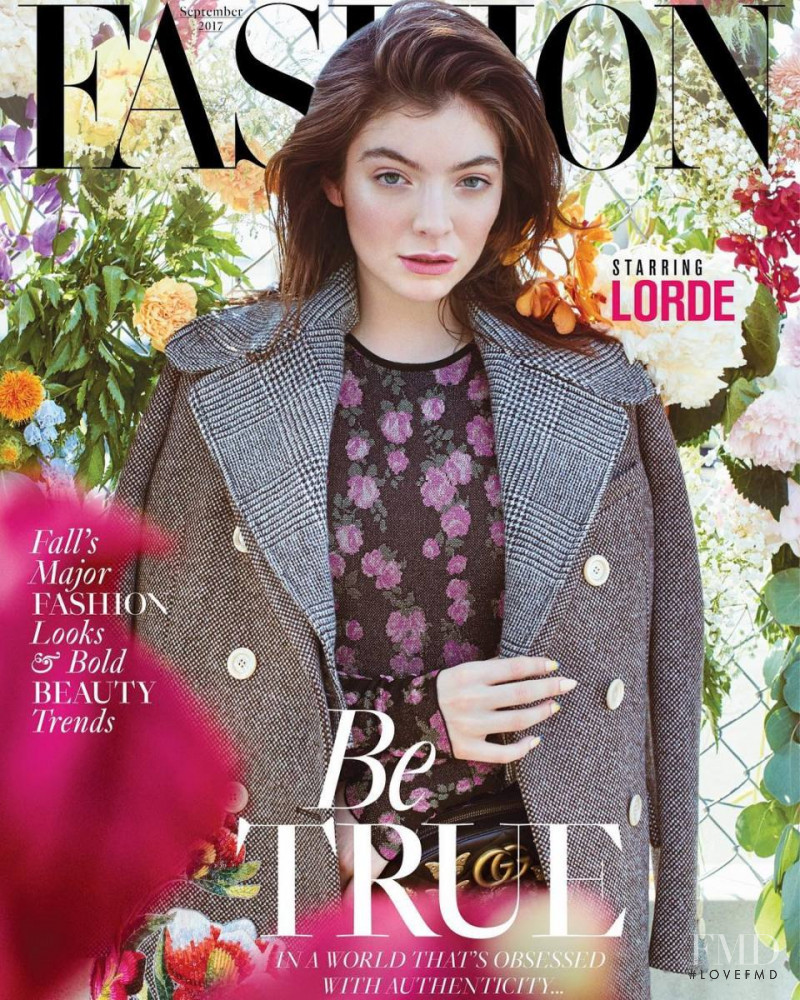 Lorde
 featured on the Fashion cover from September 2017