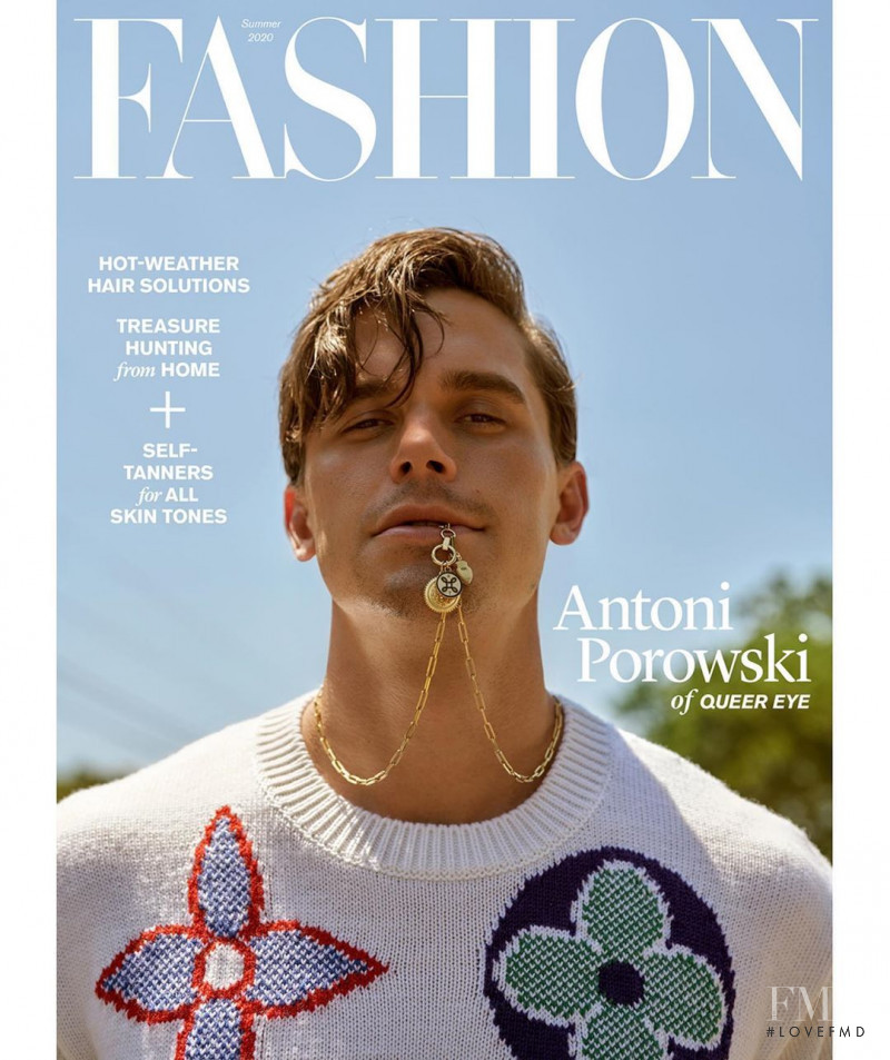 Antoni Porowski featured on the Fashion cover from July 2020